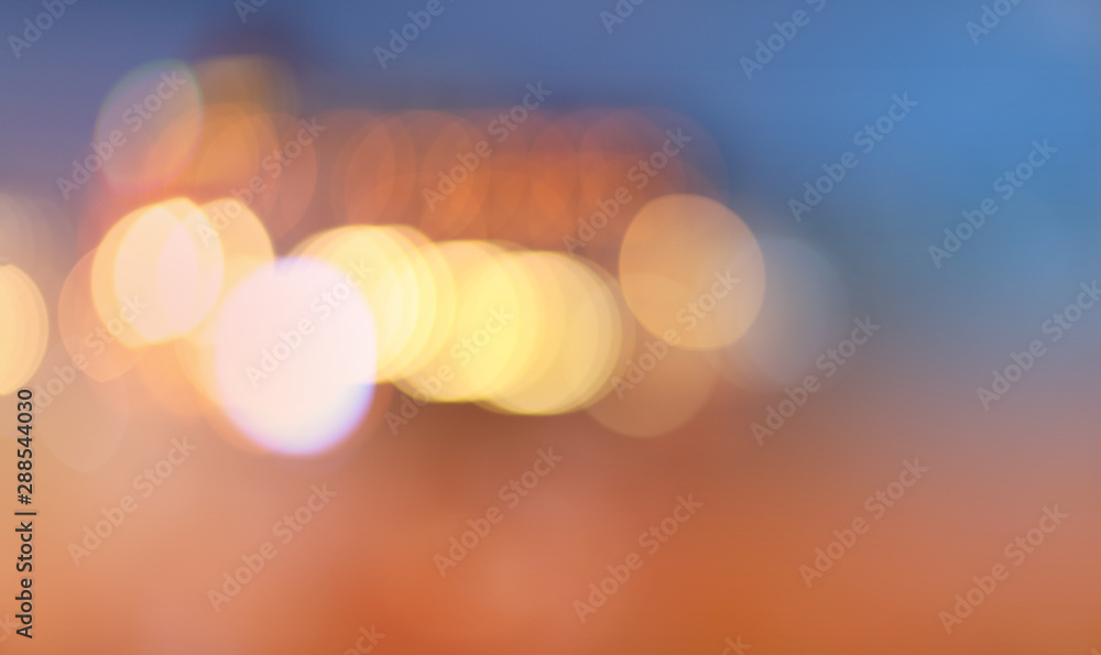 Abstract city light blur blinking background. Soft focus. Abstract city light blur blinking background. Soft focus.