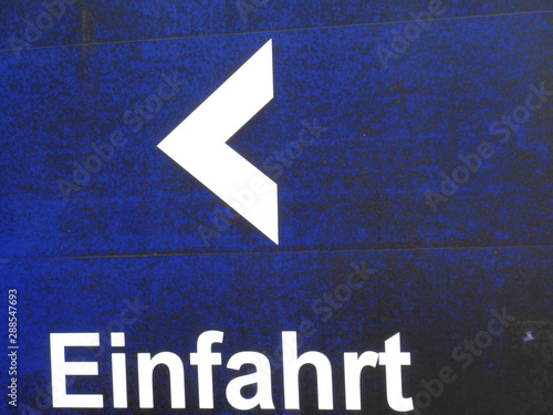 Einfahrt photo