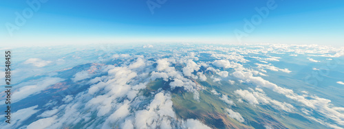 aerial shot with dramatic sky  background  mountains  landscape  clouds  Earth Day  abstract  background.