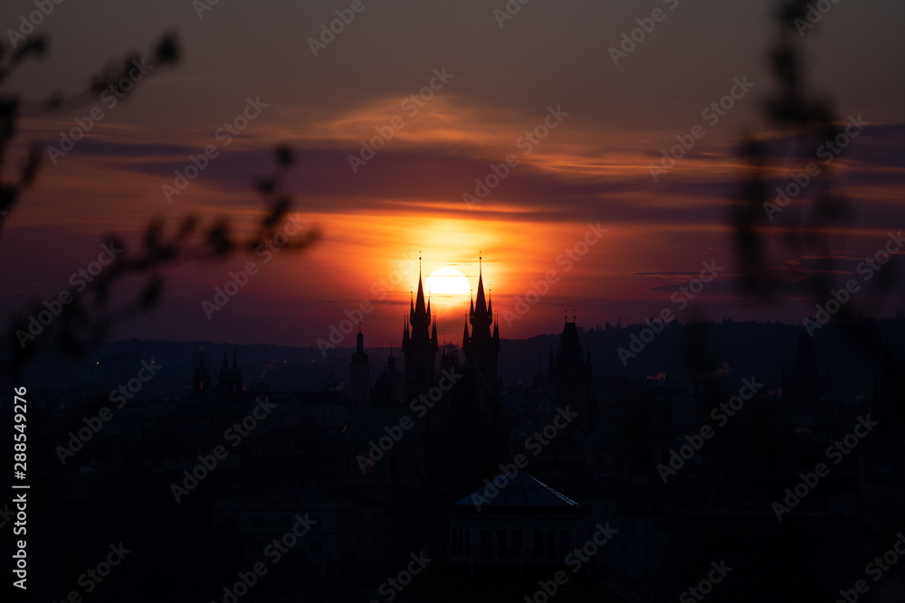 Sunrise Prague, Old Town Prague Sunrise, St. Vitus Cathedral