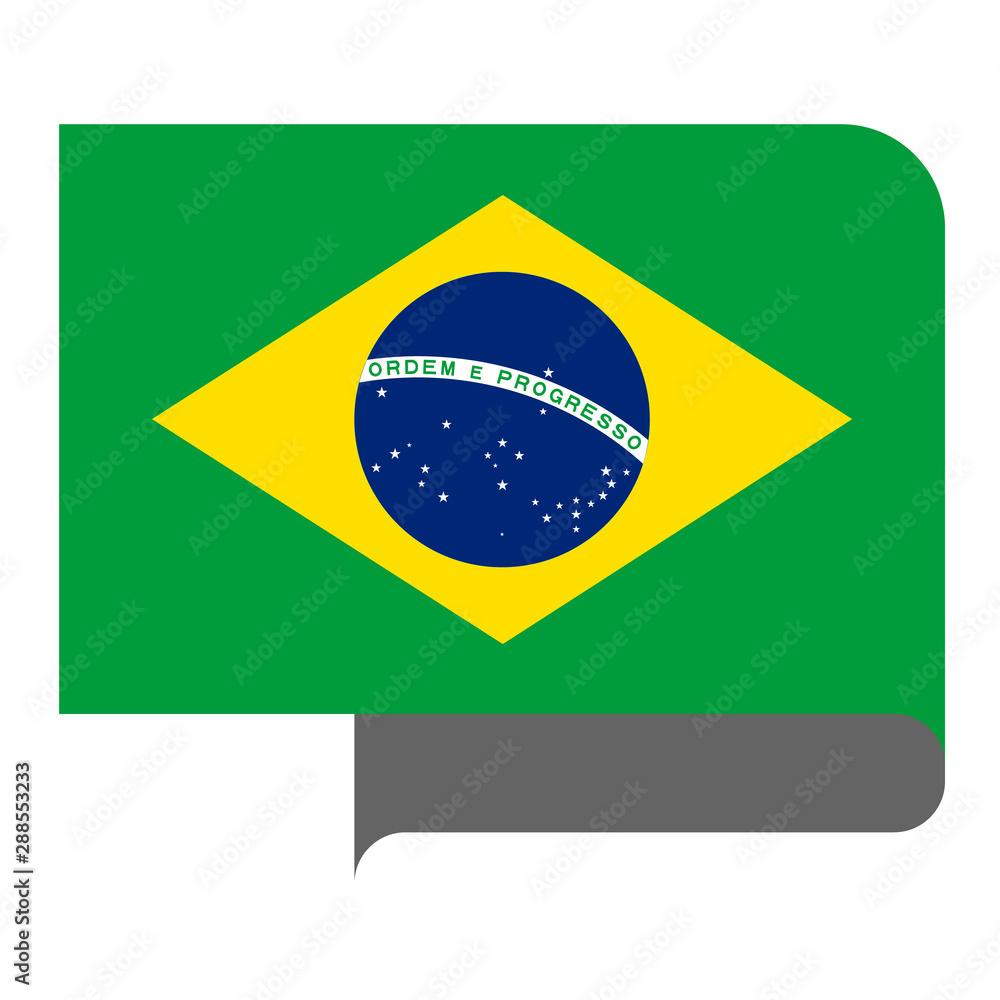 Obraz premium Flag horizontal shape, pointer for world map