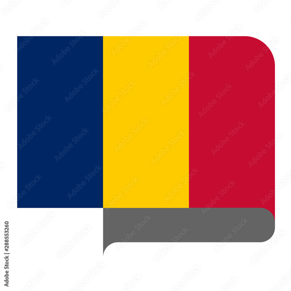 Fototapeta premium Flag horizontal shape, pointer for world map