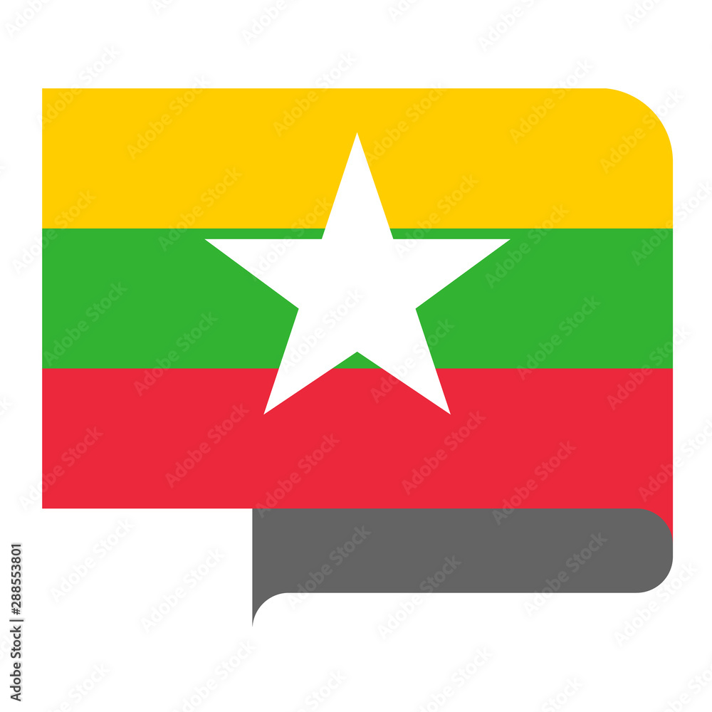 Flag horizontal shape, pointer for world map Flag horizontal shape, pointer for world map