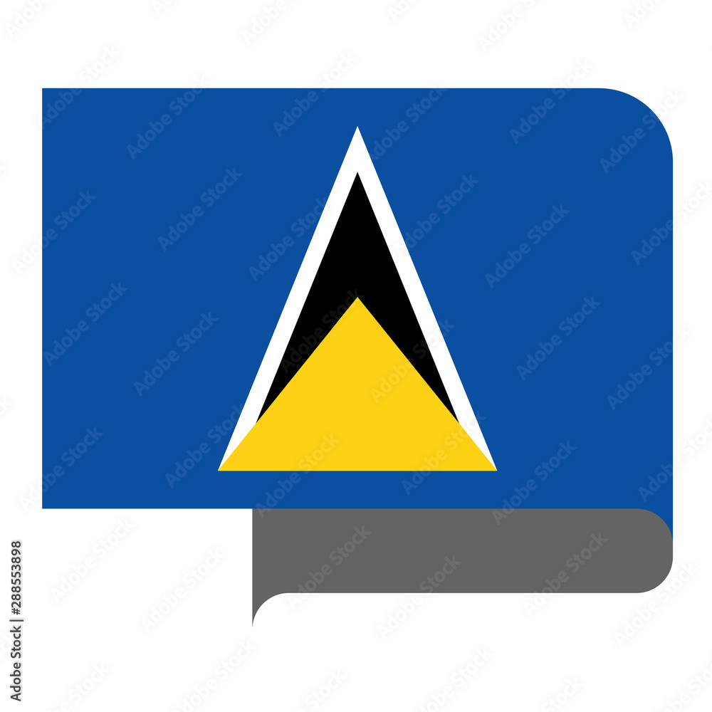 Flag horizontal shape, pointer for world map Flag horizontal shape, pointer for world map