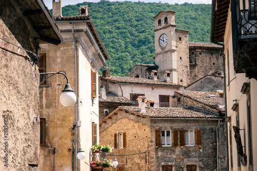 Scanno  Italy  Scenic View of the Historical Village of Scanno Abruzzo Region