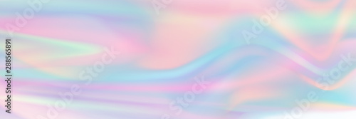 horizontal abstract pastel holographic texture design for pattern and background