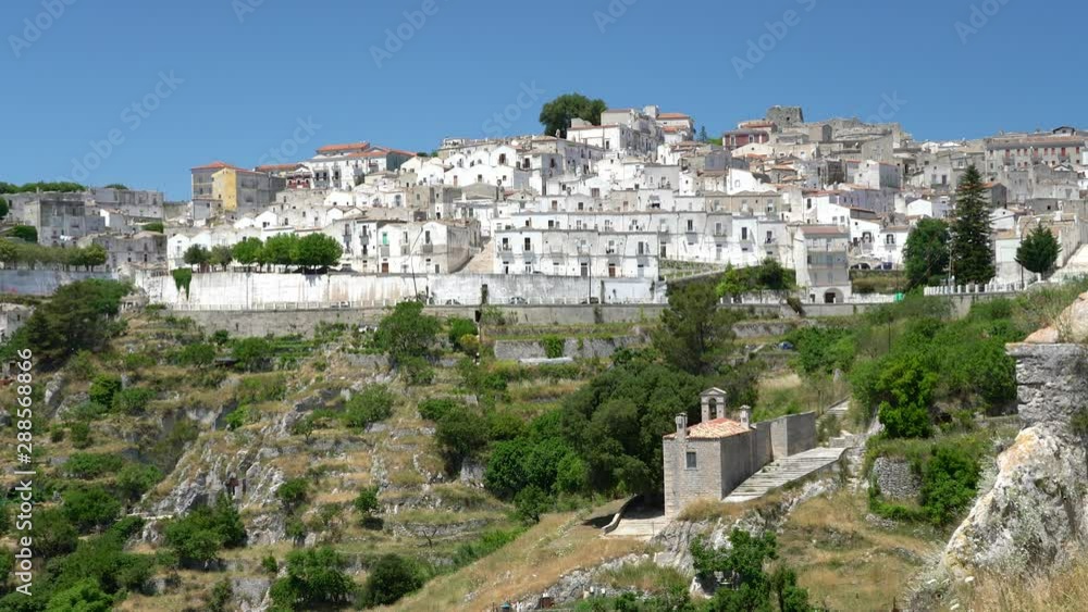 Scenic sight in Monte Sant'Angelo, ancient village in the Province of Foggia, Apulia (Puglia), Italy. Scenic sight in Monte Sant'Angelo, ancient village in the Province of Foggia, Apulia (Puglia), Italy.