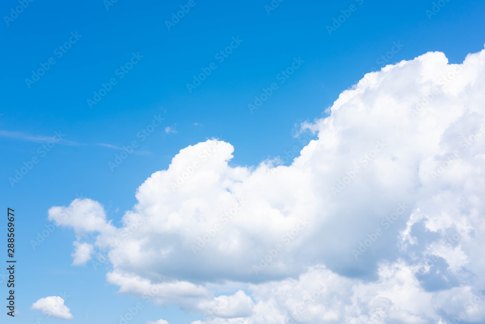 Background sky with clouds. Blue sky with beautiful white clouds for advertising. Background sky with clouds. Blue sky with beautiful white clouds for advertising.