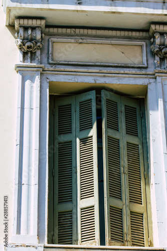 traditional Greek window