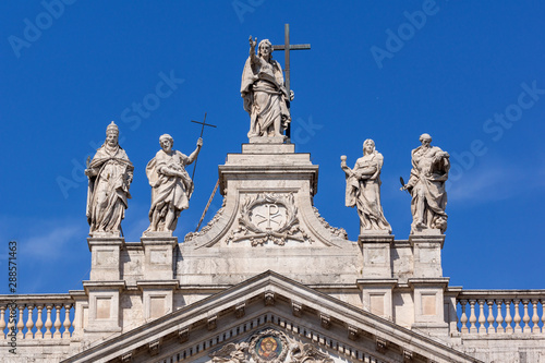 Basilica di San Giovanni in Laterano in city of Rome, Italy © Stoyan Haytov