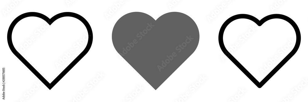Hearts icon collection. Live broadcast of video, chat, likes. Collection of heart illustrations, love symbol icons set. Red hearts. Hand drawn Hearts icon collection. Live broadcast of video, chat, likes. Collection of heart illustrations, love symbol icons set. Red hearts. Hand drawn