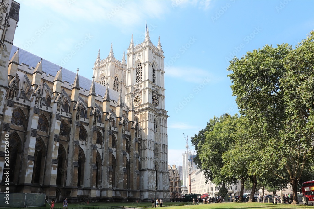 Abbaye de Westminster datant du 13 ème siècle - Londres - Royaume Uni