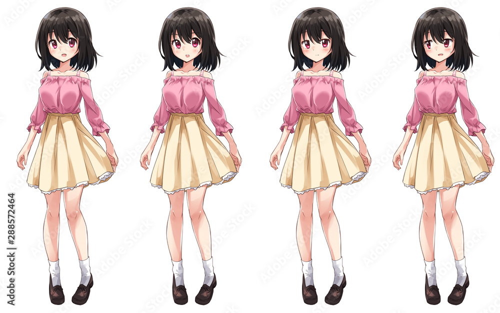 Anime manga young pretty girl Anime manga young pretty girl