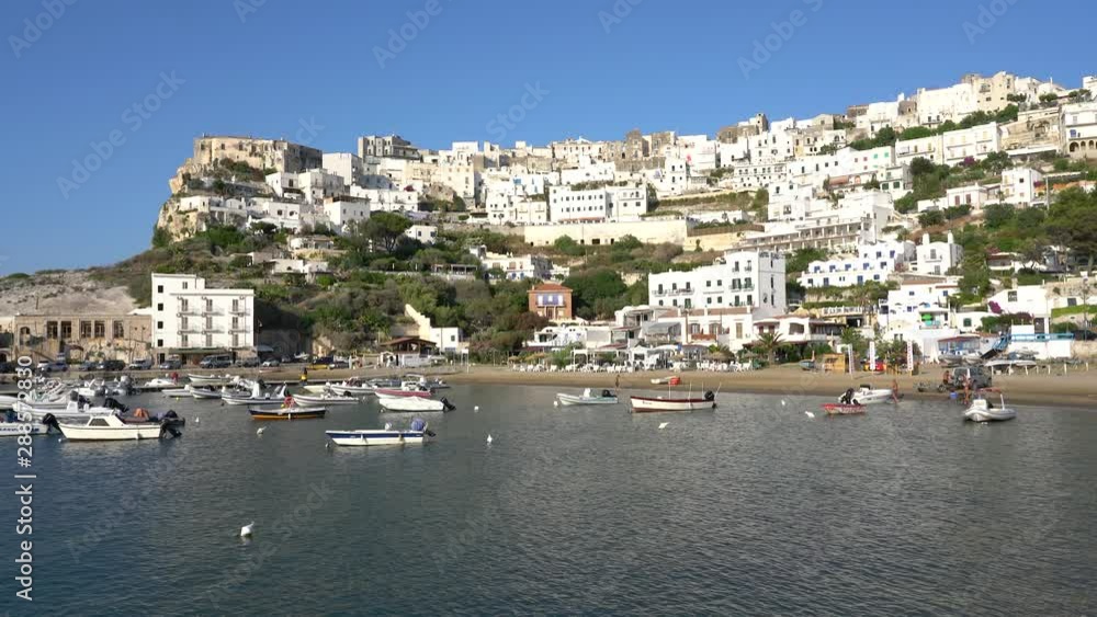Scenic sight of Peschici, Foggia Province, Apulia (Puglia), Italy. Scenic sight of Peschici, Foggia Province, Apulia (Puglia), Italy.