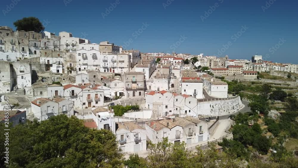 Scenic sight in Monte Sant'Angelo, ancient village in the Province of Foggia, Apulia (Puglia), Italy. Scenic sight in Monte Sant'Angelo, ancient village in the Province of Foggia, Apulia (Puglia), Italy.