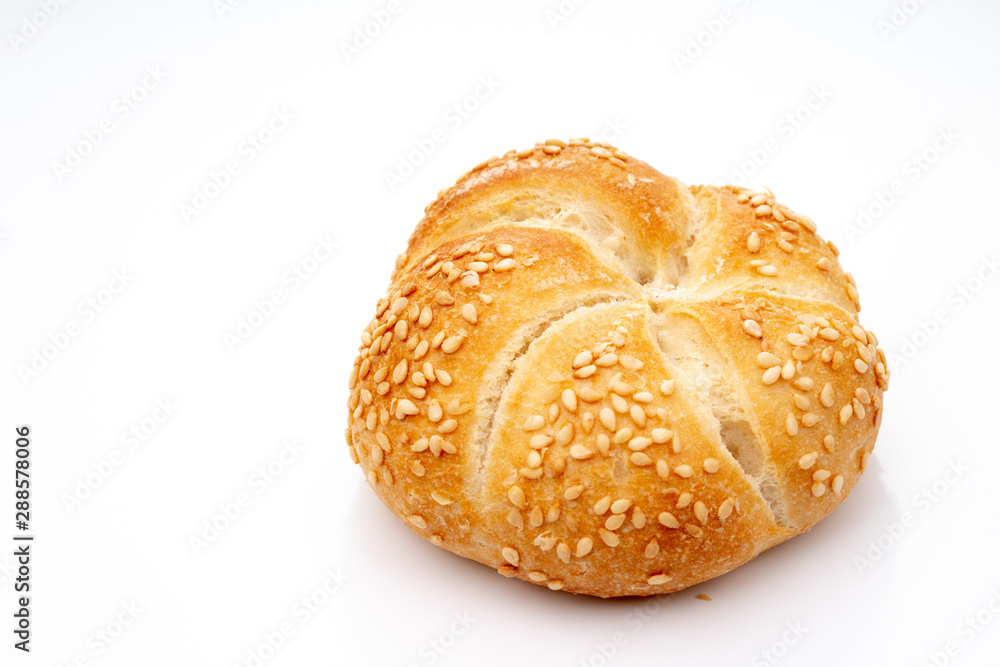 fresh bread on white background fresh bread on white background