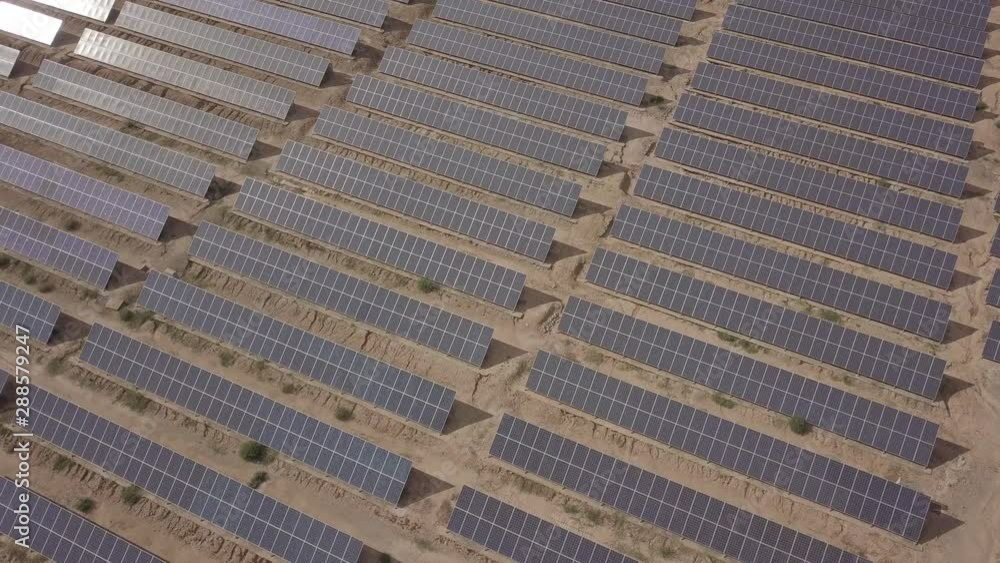 custom made wallpaper toronto digitalFlying over a station of solar panels