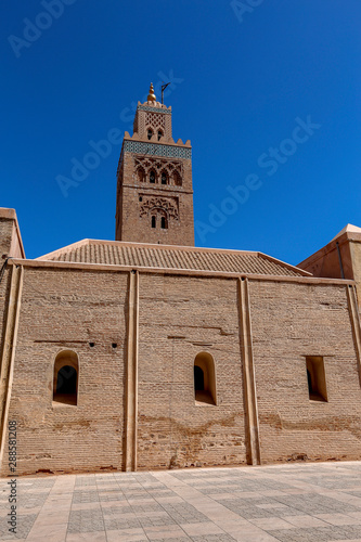 Kasbah Mosque on Marrakesh, Morroco photo