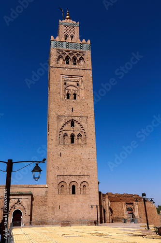 Kasbah Mosque on Marrakesh, Morroco