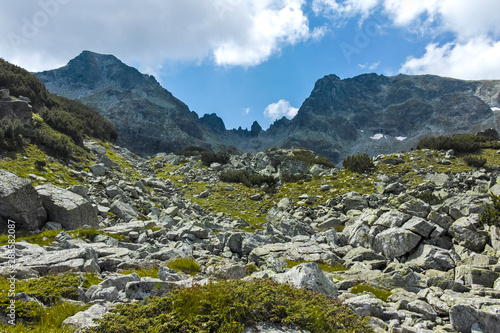 trail from Malyovitsa hut to Scary Lake, Rila Mountain, Bulgaria