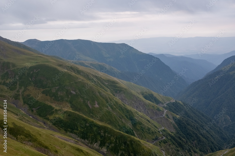 Naklejka premium Tusheti, Georgia