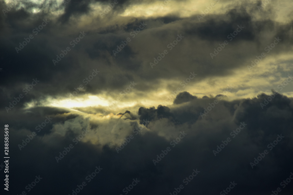 Obraz premium Nubes de tormenta