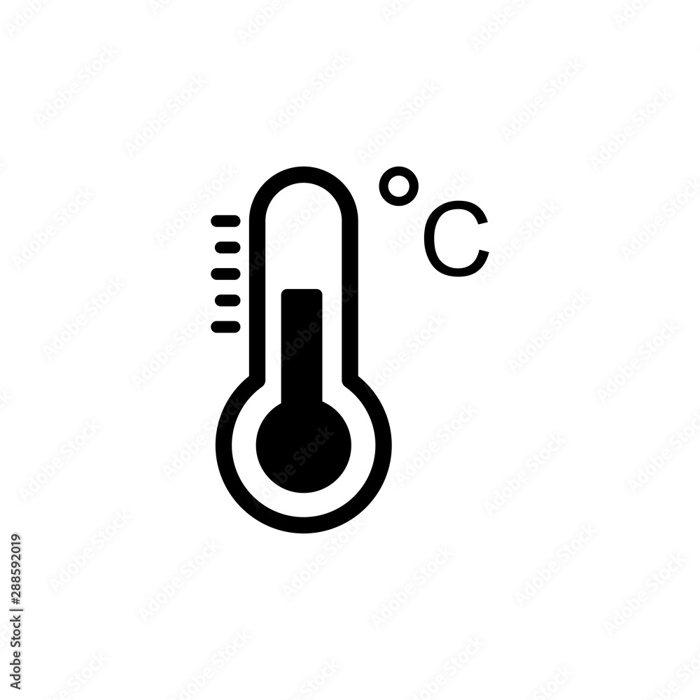 thermometer icon trendy thermometer icon trendy
