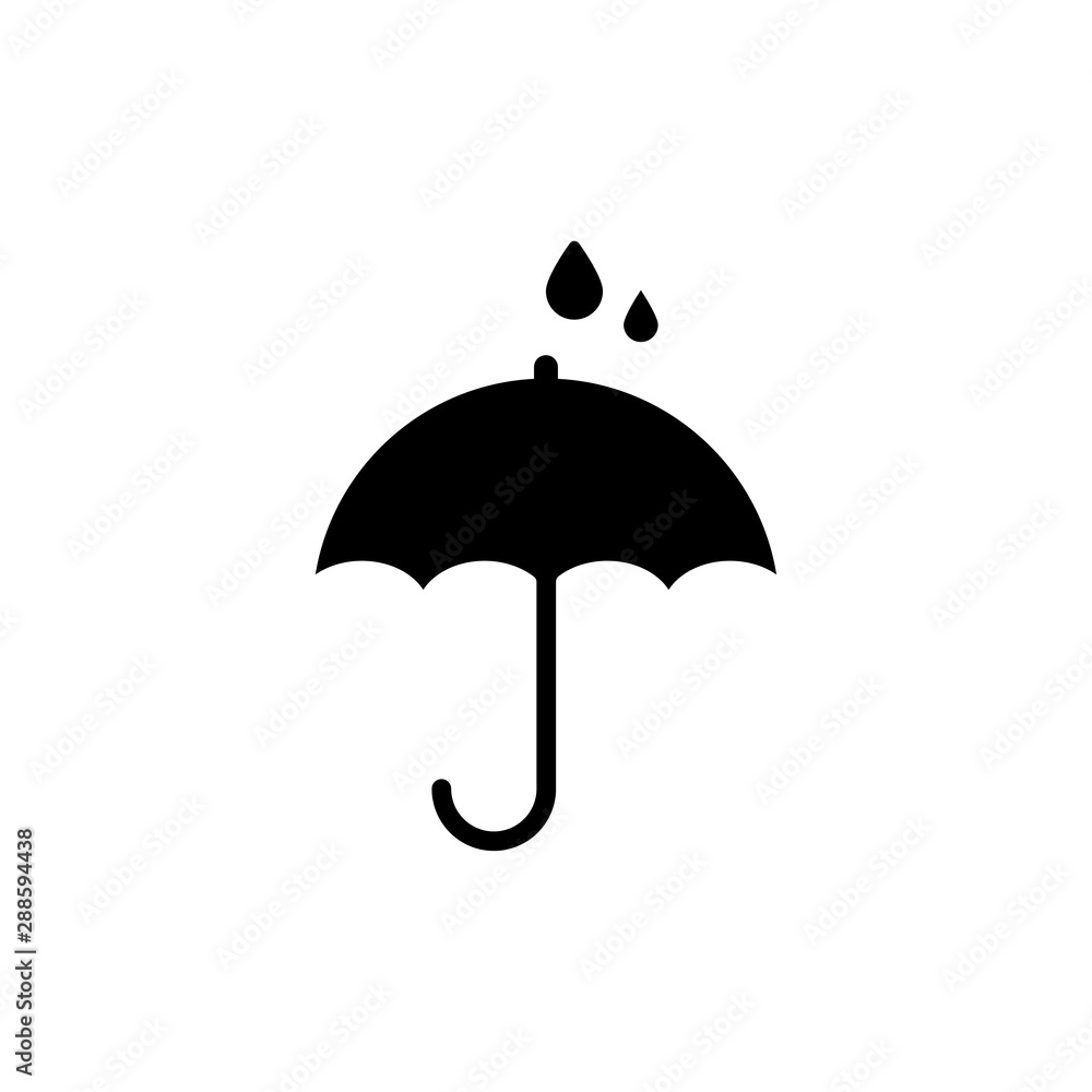 umbrella icon trendy
