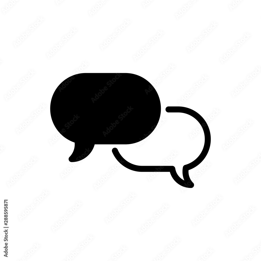 bubble talk icon bubble talk icon