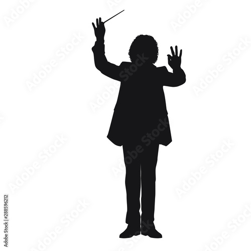 Music Conductor Silhouette photo