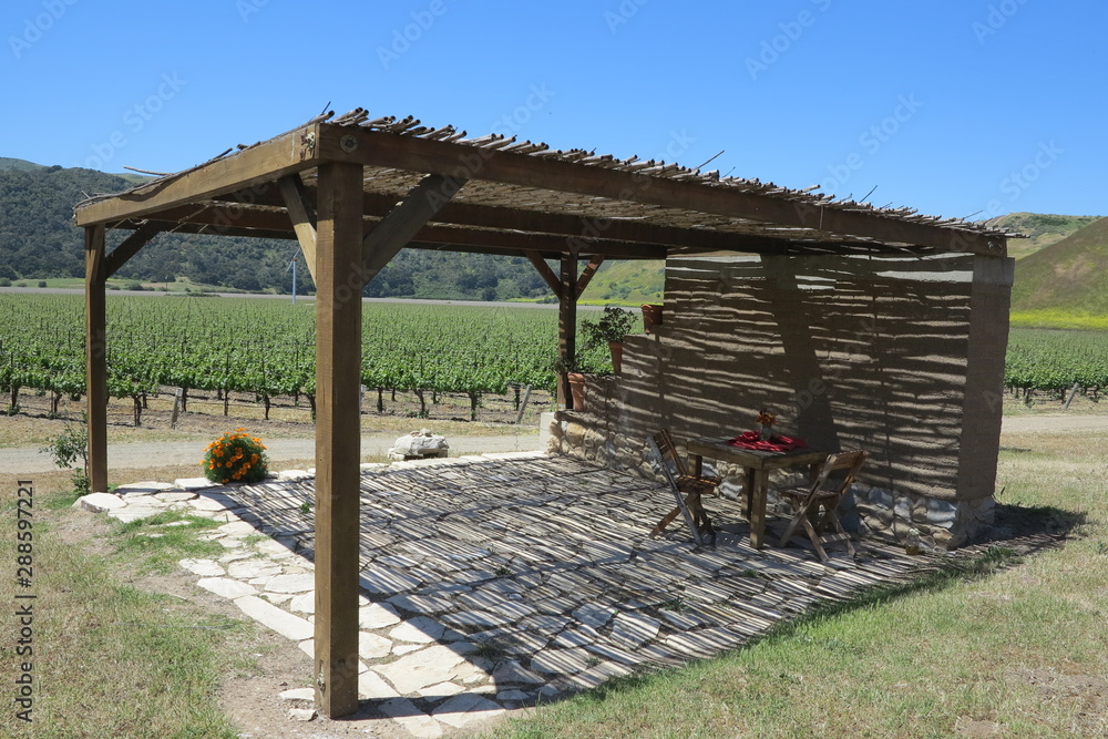 Old pergola Old pergola