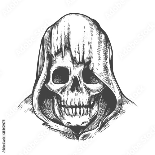 Hood skull tattoo