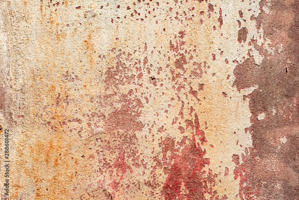 Texture of a concrete wall with cracks and scratches which can be used as a background Texture of a concrete wall with cracks and scratches which can be used as a background