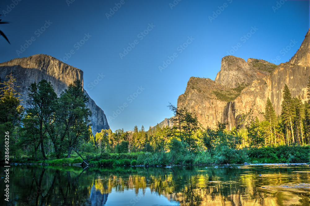 Reflection in Merced River
