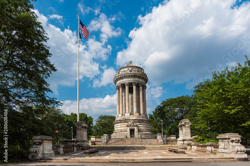 Obraz na plátně Soldiers' and Sailors' Monument , Manhattan Riverside Park