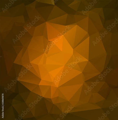 Vector Abstract geometric darkness black shape polygonal style