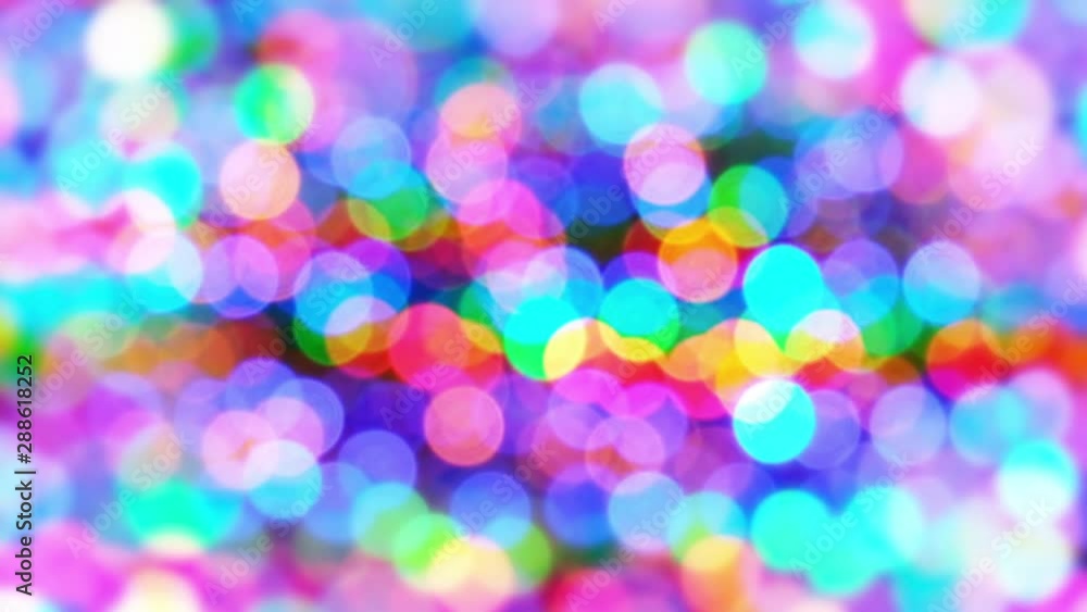 Abstract circle Bokeh light pattern shining colorful moving, Christmas and Happy new year festive concept background 4K footage video Abstract circle Bokeh light pattern shining colorful moving, Christmas and Happy new year festive concept background 4K footage video