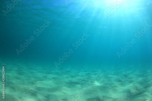 Underwater blue ocean background  © Richard Carey
