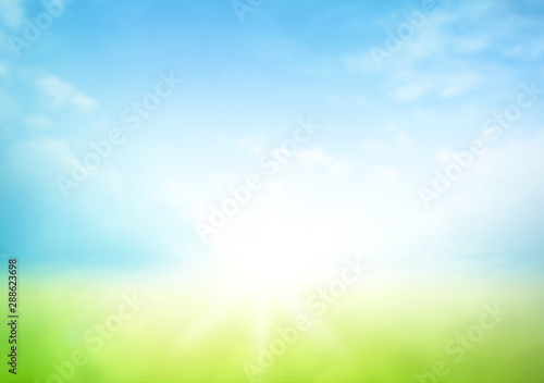 Abstact blurred nature background