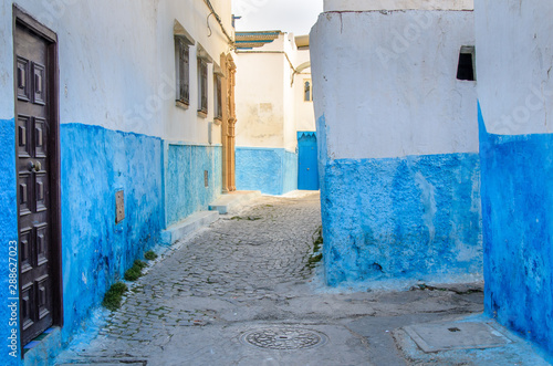 Leere Gasse in Medina Marokko © dietwalther