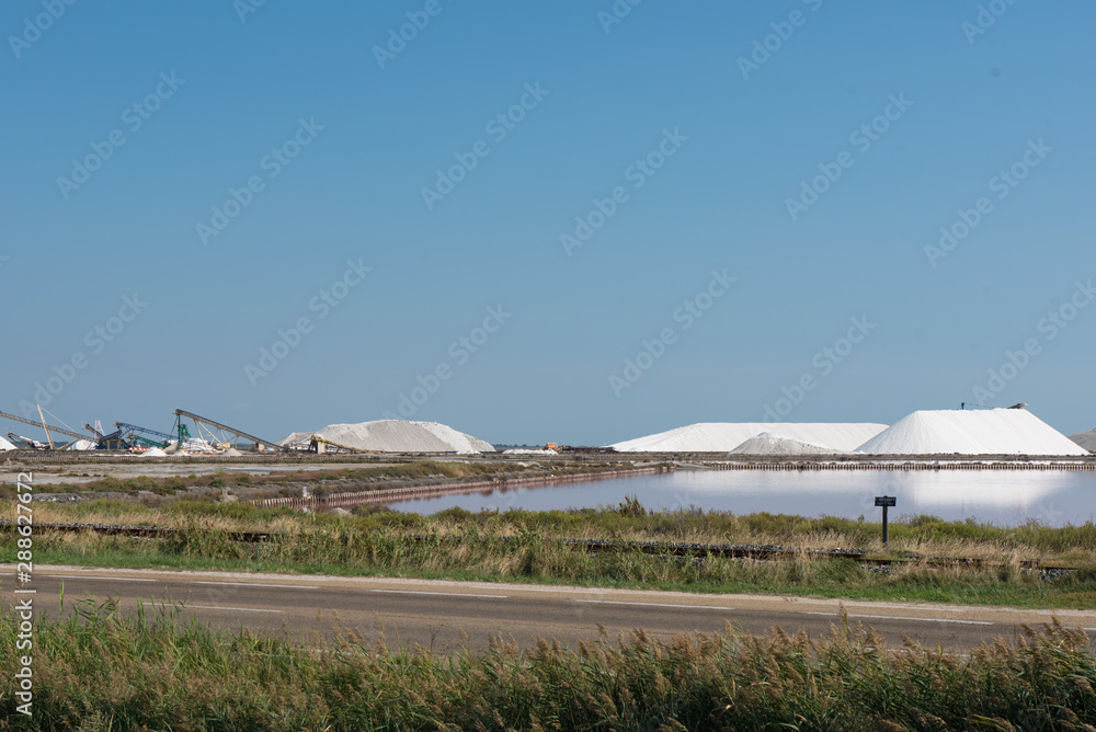 Fototapeta premium Aigues-Mortes (Camargue, France), Salins du Midi