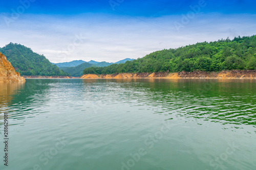 Yun and Huxian Palace Scenic Area  Lishui City  Zhejiang Province  China