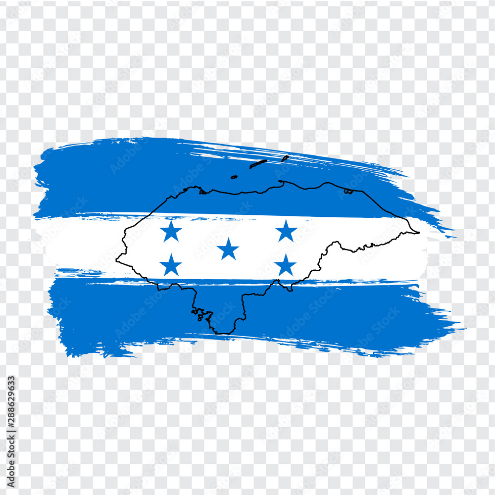 File:Flag of Honduras (colouring page).svg - Wikimedia Commons
