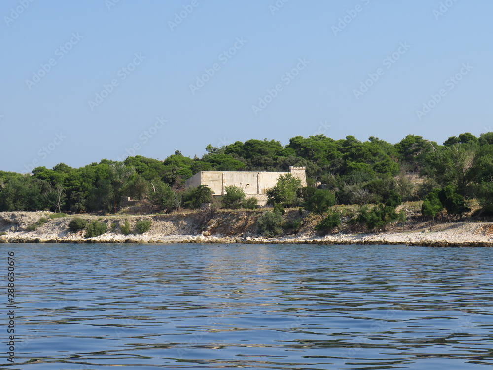 Abandon prison Goli otok croatia Abandon prison Goli otok croatia