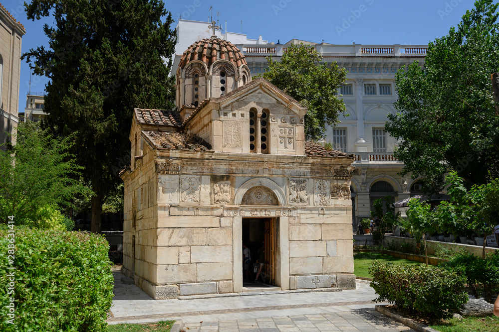 Kapelle des hl Eleutherios in Athen, Griechenland