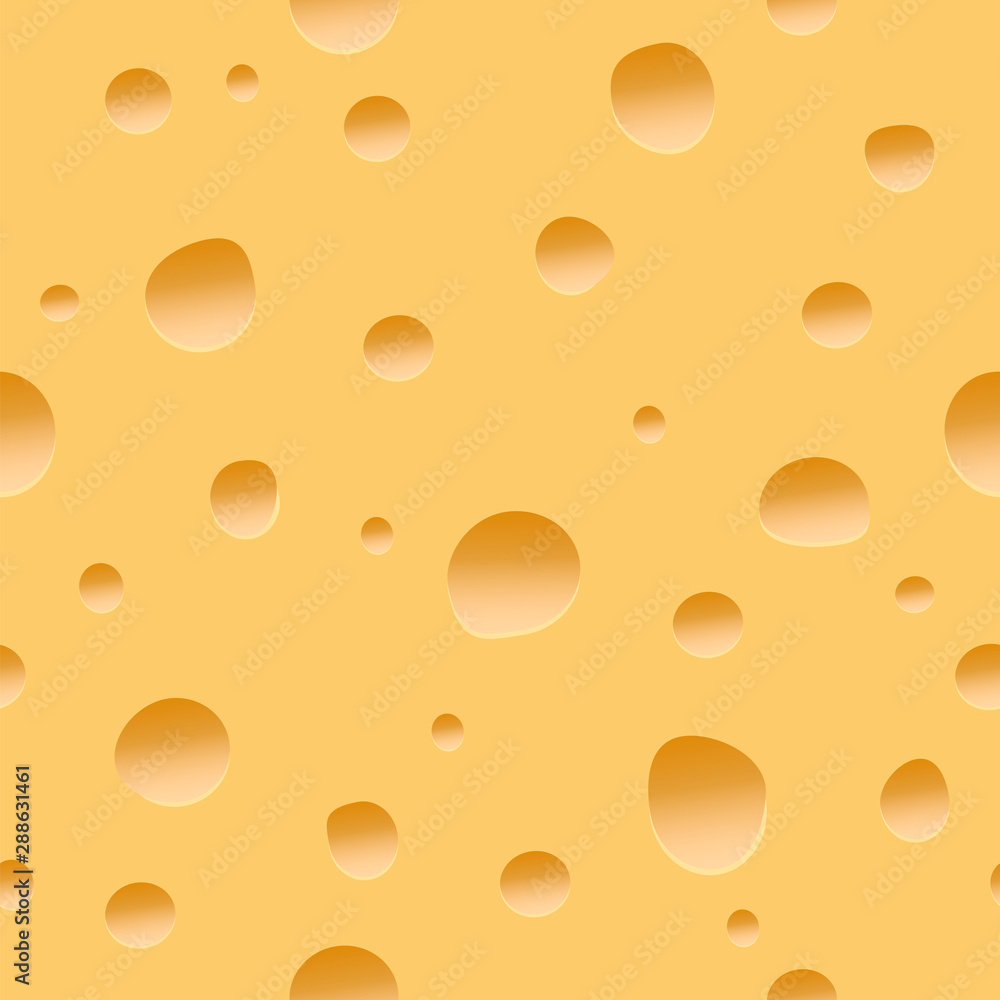 Appetizing cheese background. Vector illustration