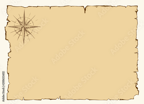 Geographic map. Vector drawing