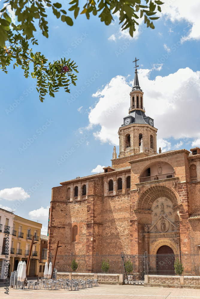 The parish church of Our Lady of the Assumption, in Manzanares Ciudad Real