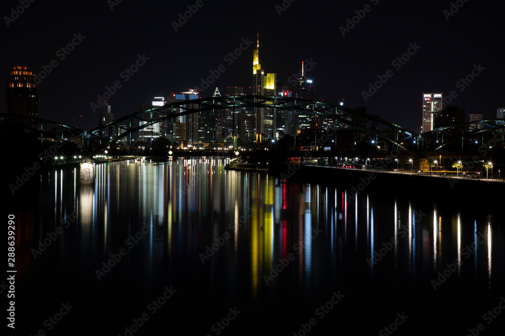 Frankfurt Skyline at night