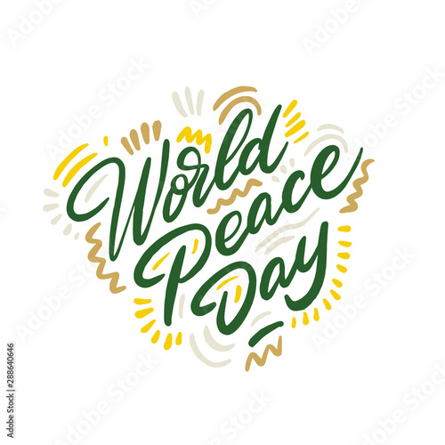World peace day, international day of peace